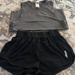 Gymshark Black Athletic Shorts for Women